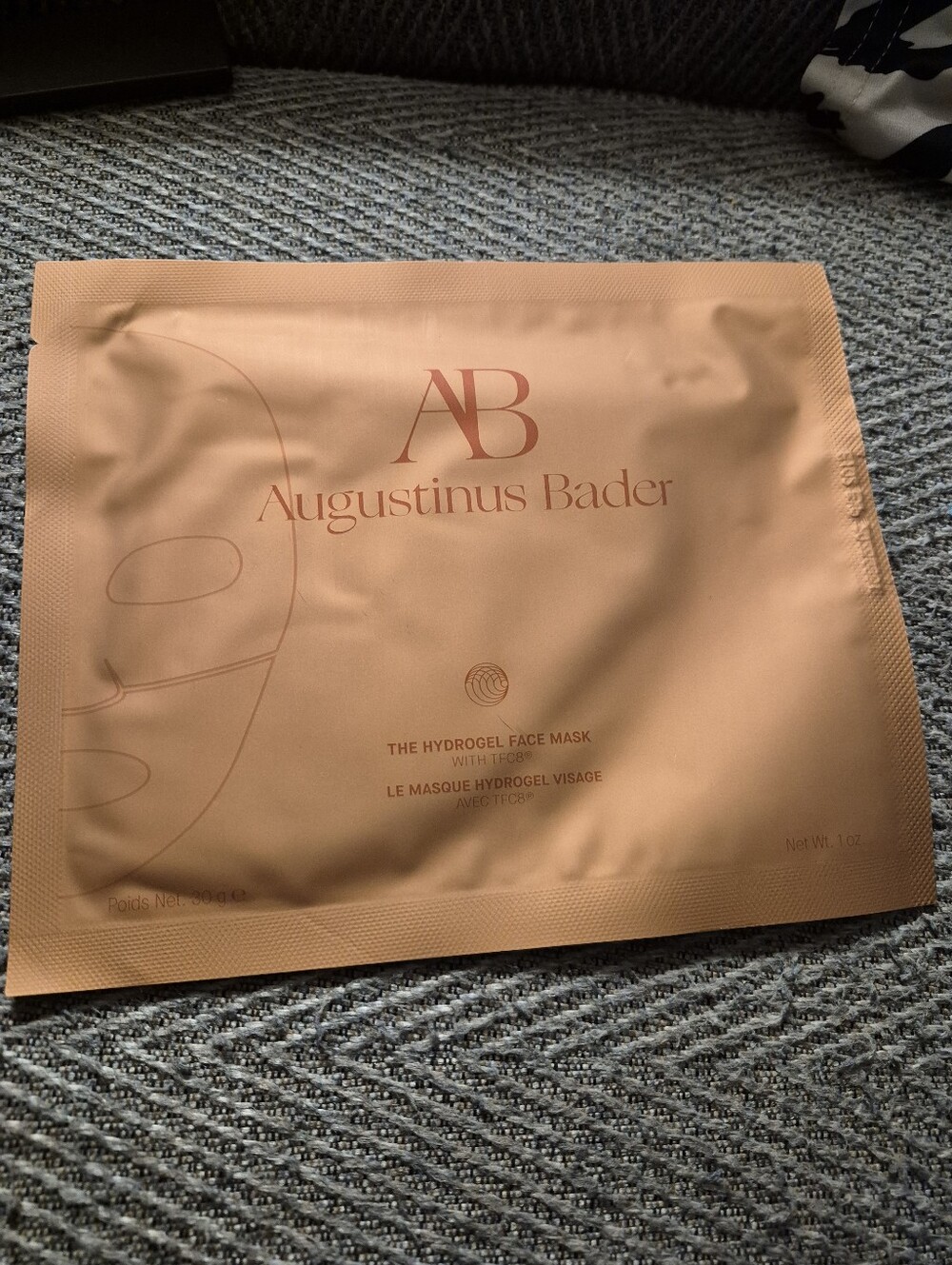 Augustinus Bader Hydrogel Face Mask — Peach